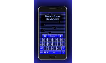 Neon Blue Keyboard Free for Android - Download the APK from Habererciyes